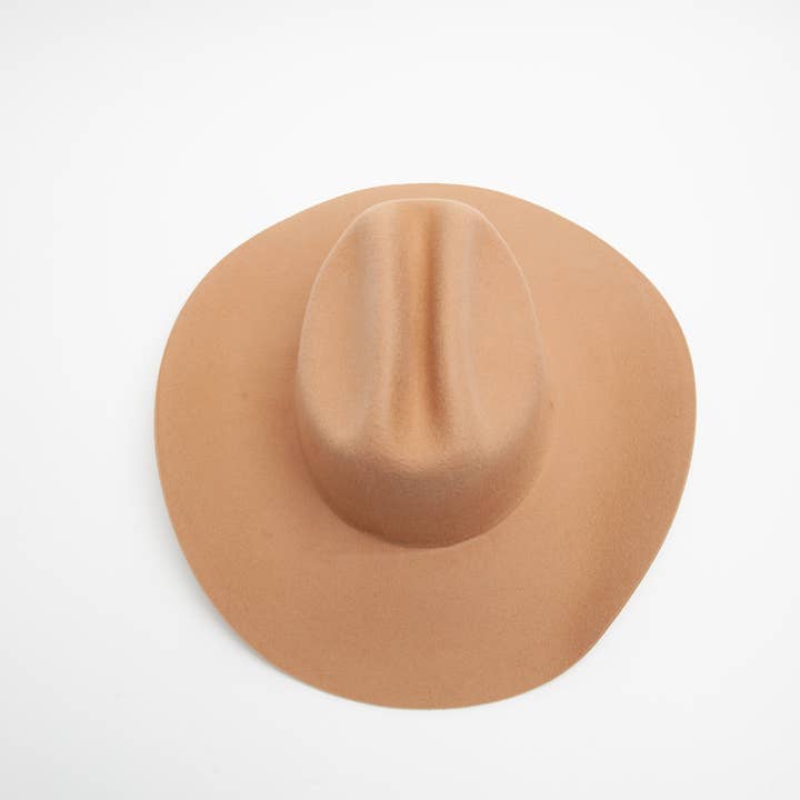 Lucca Couture - Vente Chapeau de cowboy – femme - Chapeaux de ranch en laine Cattlemen de luxe pour toutes les saisons 24