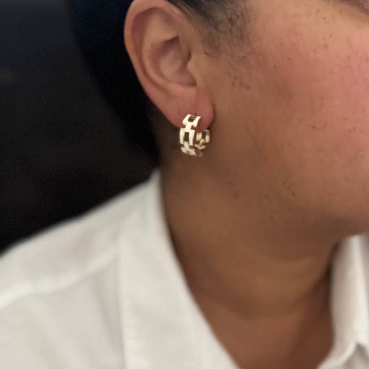 Golden Hour Studio - Wholesale Hoop Earrings - Maxine Hoops1