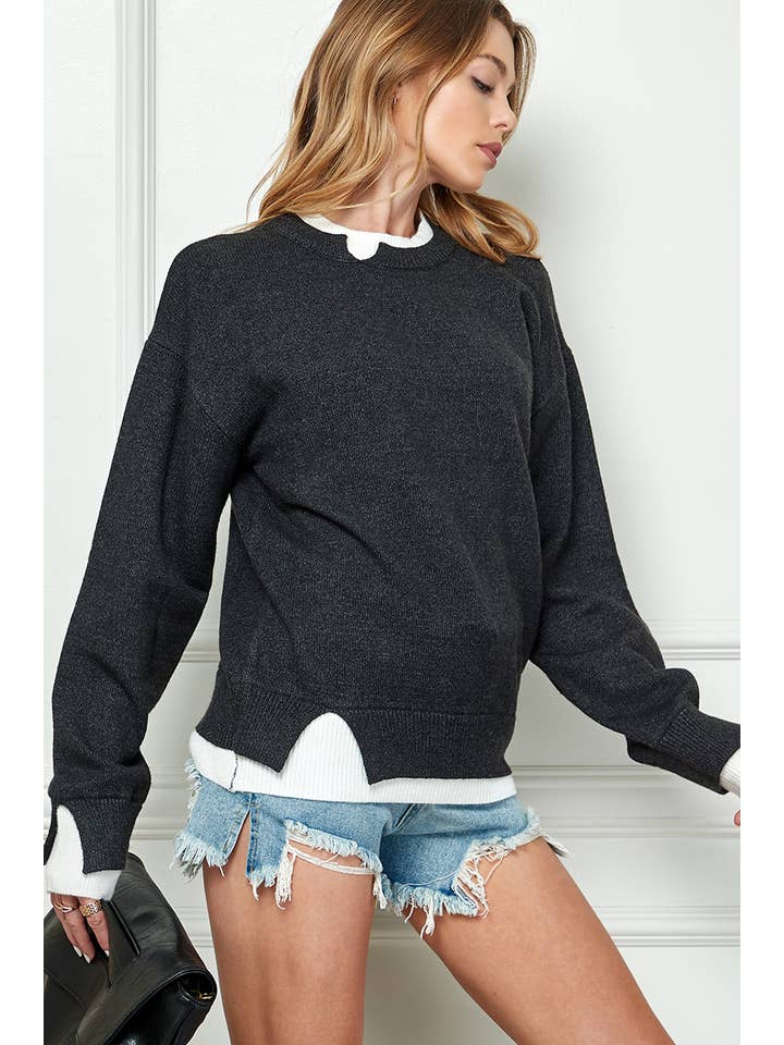 Cezele - Vendita all'ingrosso Maglione tricot - Donna - Maglione in maglia a maniche lunghe - 100% acrilico28