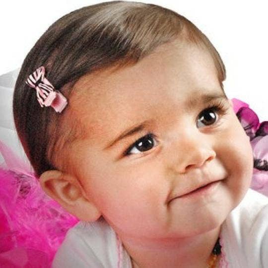 REMOVED BRAND - Wholesale Hair Bow - Baby - Blair Animal Print Mini Baby Hair Bow4