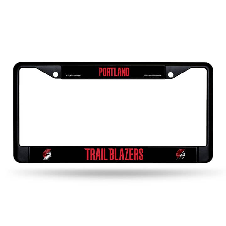 NBA Basketball Portland Trail Blazers Black Chrome Frame for wholesale by Rico Industries