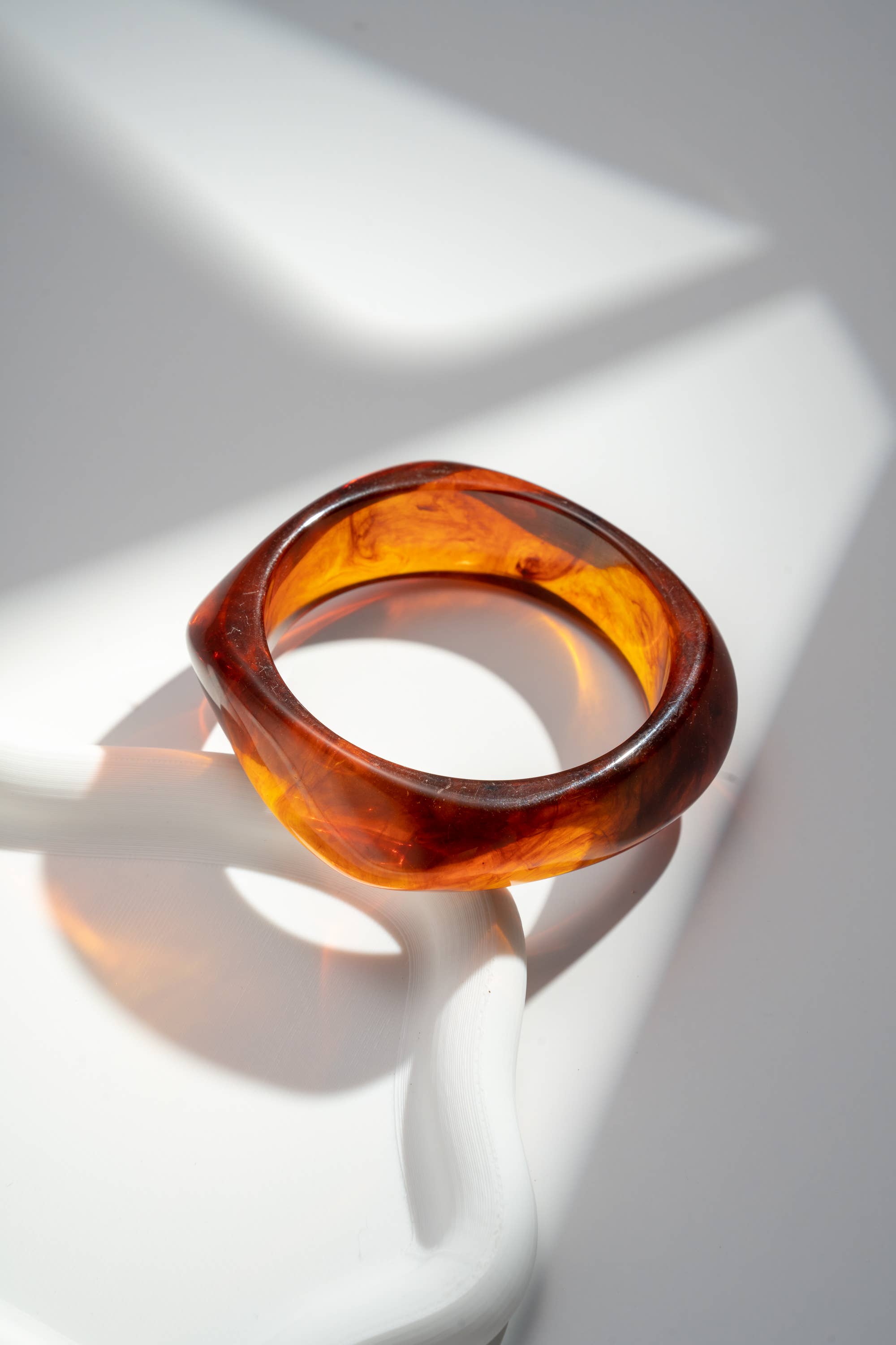 COSMOS - Wholesale Bangle Bracelet - Marble-effect resin bangle bracelet8