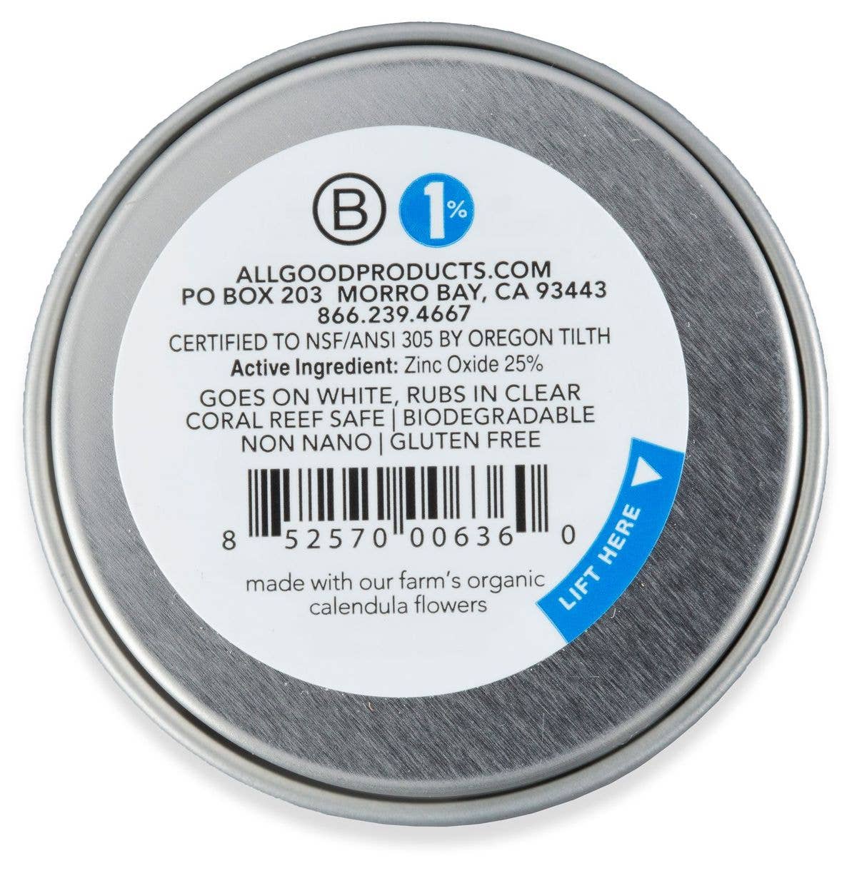 All Good Body Care - Wholesale Sunscreen - SPF 50+ Mineral Sunscreen Butter1