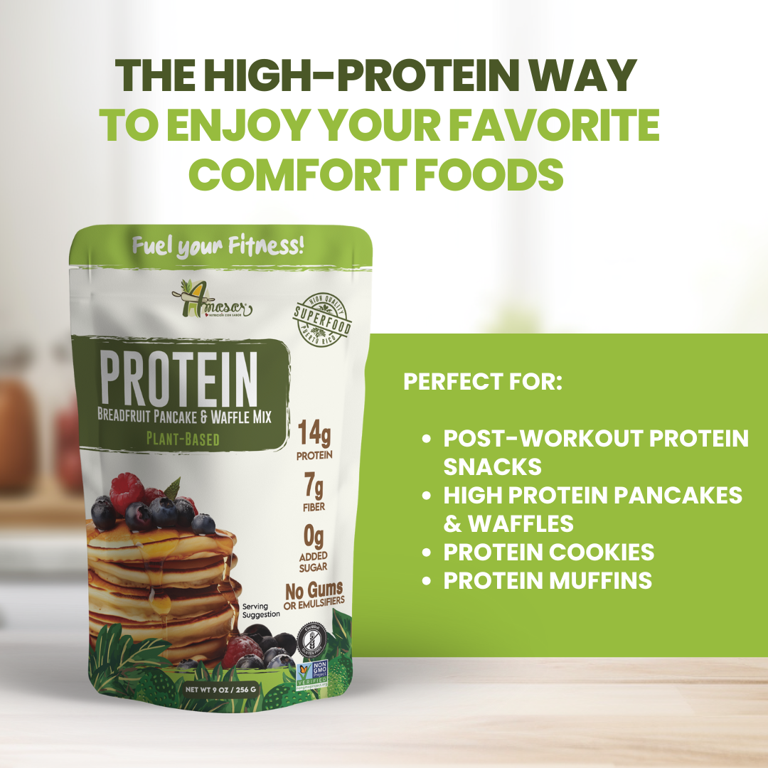 Amasar - Wholesale Pancake mix - Protein Pancake & Waffle Mix, Gluten-Free, Plant-based, 9oz1