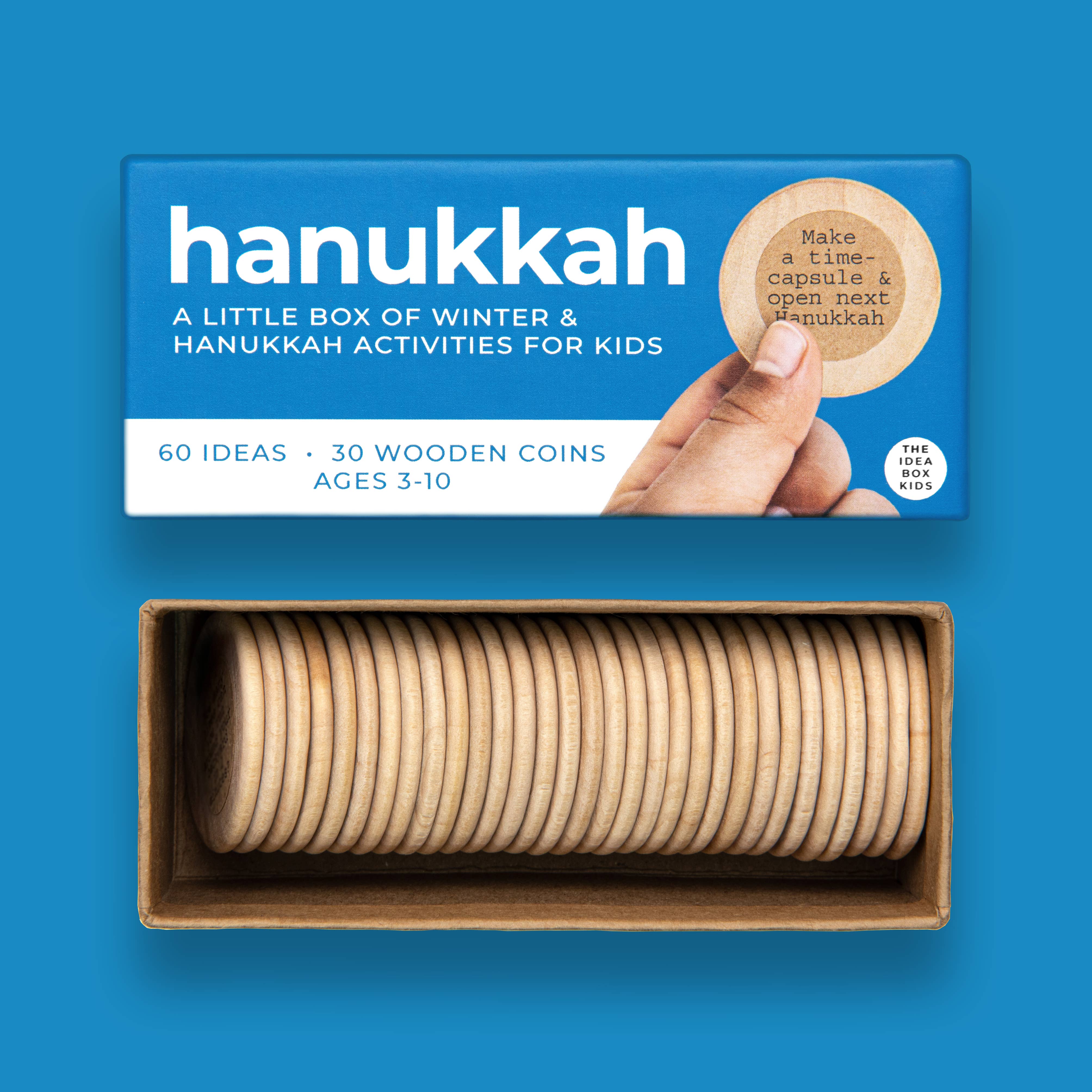 Ideable - Wholesale DIY Craft Kit - Kids - Hanukkah Box - Hanukkah & Winter Activities for Kids