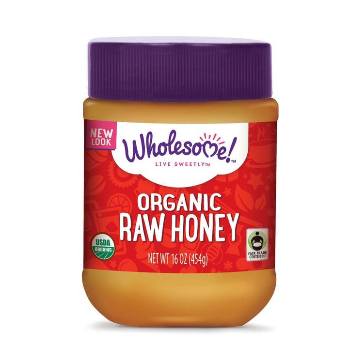 Wholesome Sweeteners Organic Raw Honey, 16 Oz (Pack of 6) for wholesale by KeHE Distributors, LLC