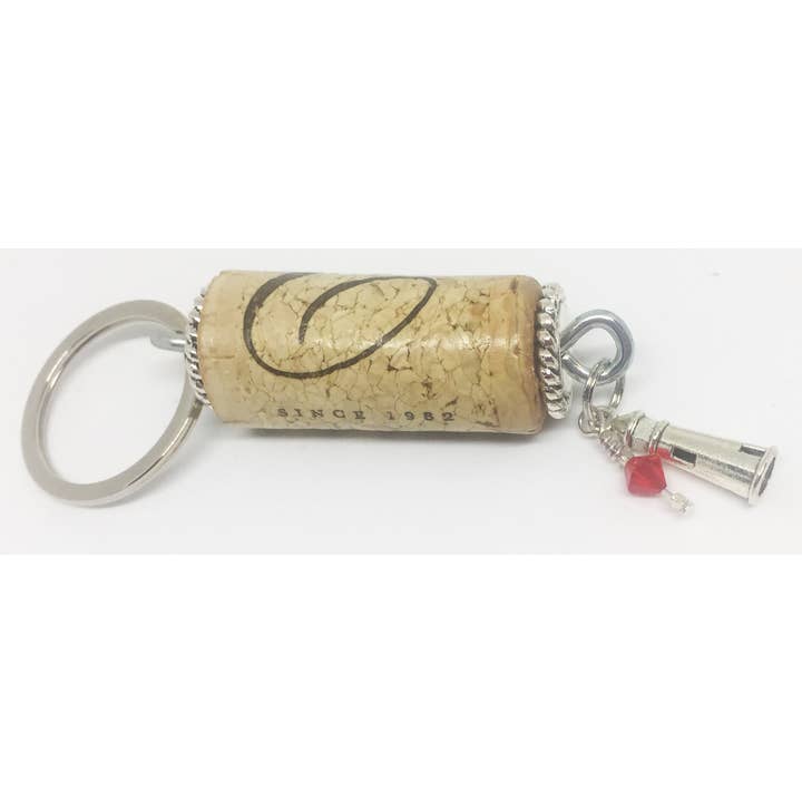 The Wine Steward LLC - Wholesale Keychain - Unisex - Lighthouse Charm Braid Design Keychain