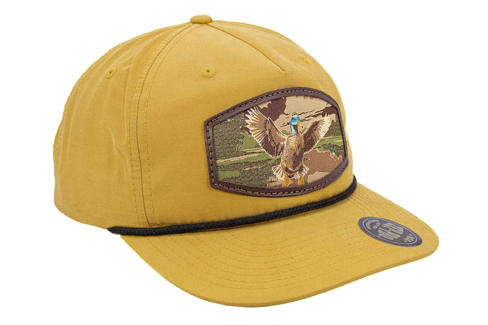 Zep-Pro - Wholesale Flat Brim Cap - Men's - Mallard Woven Patch Rope Hat.3