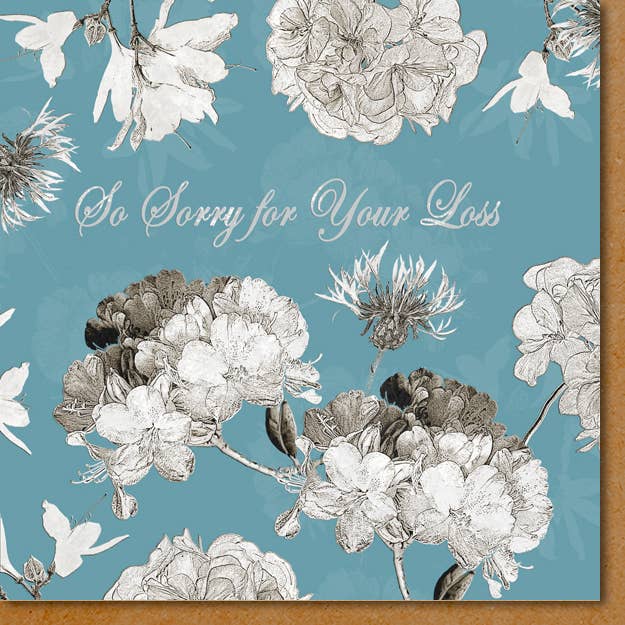 Sympathy Card for wholesale by Sally Scaffardi Design