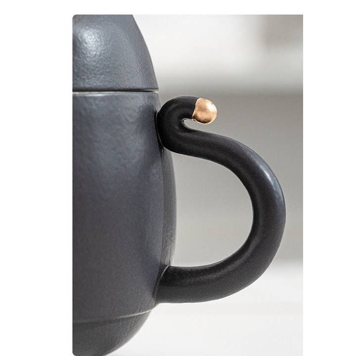 Gohobi (We cover U.S. import duties) - Vente Théière - Tasse à thé Gohobi chat avec infuseur - stock UK1