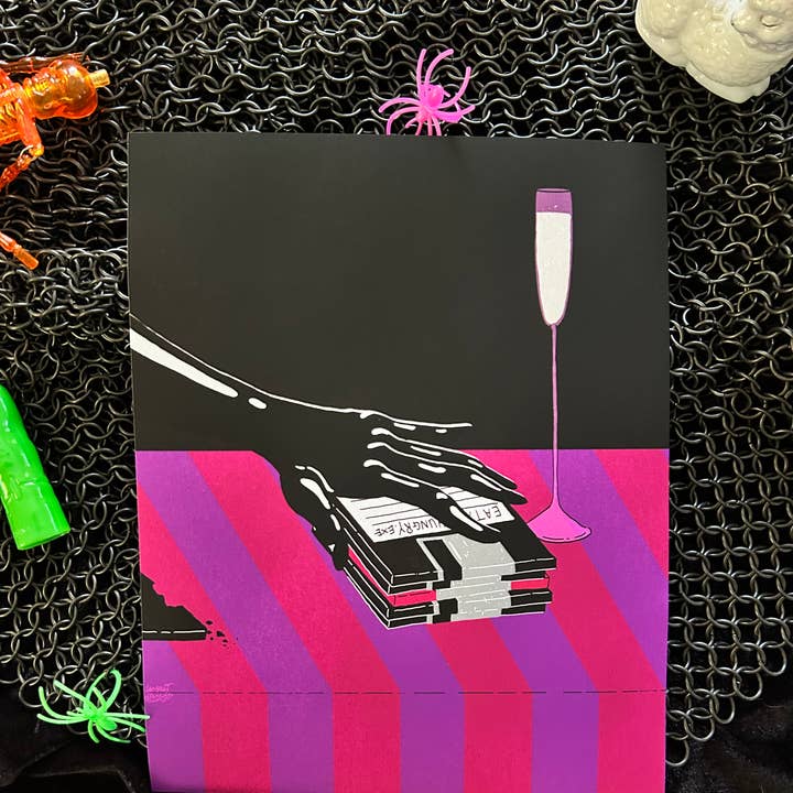 EatMe.exe Original 8x10” Art Print for wholesale by LambRot Art