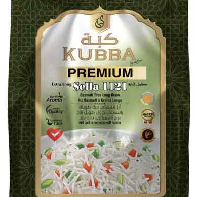 Hudson Meat Company - Wholesale Rice - RICE BASMATI SELLA  1121 2#     -     KUBBA0