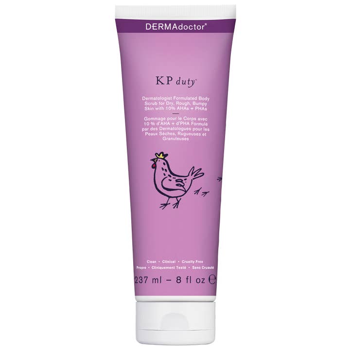 KP Duty Body Scrub for Dry, Rough, Bumpy Skin 8oz. for wholesale by DERMAdoctor
