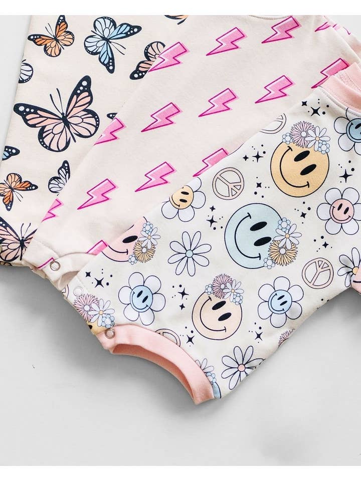 Lucky Panda Kids - Wholesale Jumpsuit - Baby - Short Sleeve Bubble Romper | Groovy Girl16