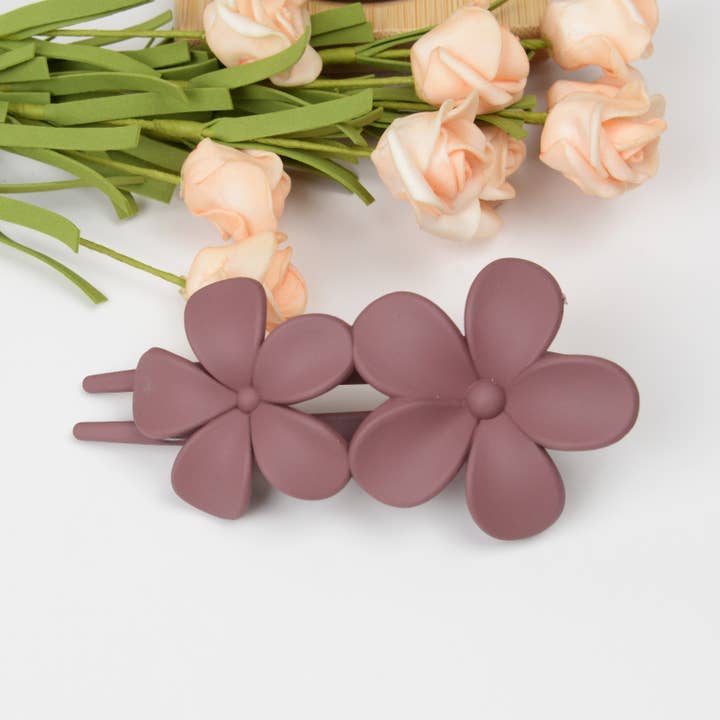 SoapElenGlen - Wholesale Hair Clip - Women's - Fashion flower duckbill hair clip2