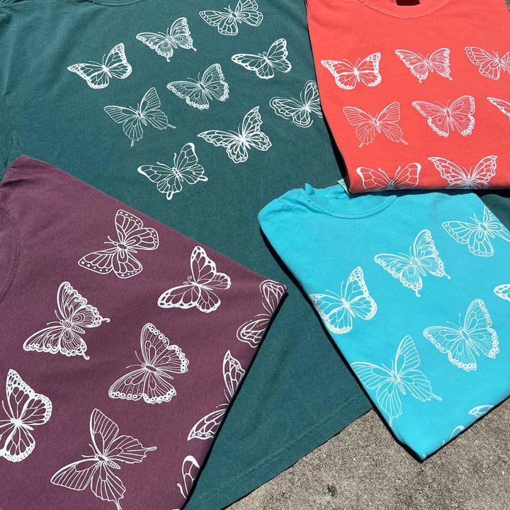 Butterfly Tee for wholesale by Britts Fits