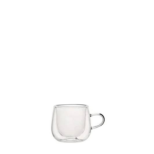 Crema 8 oz. Cappuccino à double paroi pour la vente par Hospitality Glass