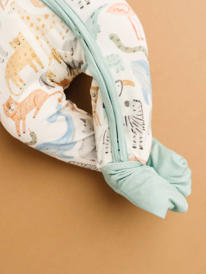 Little One Shop - Wholesale Sleepsuit - Baby - Wild Wonders Bamboo Sleeper9