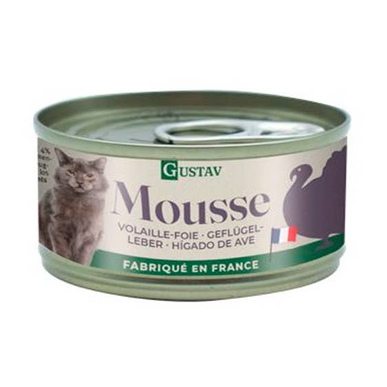 CAT Gustav Chicken Mousse 85g for wholesale by Bubimex