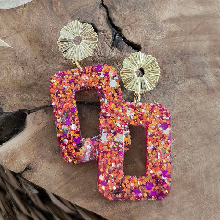 Suzette Bohêmia oorbellen voor wholesale door Les Noeuds de Maman