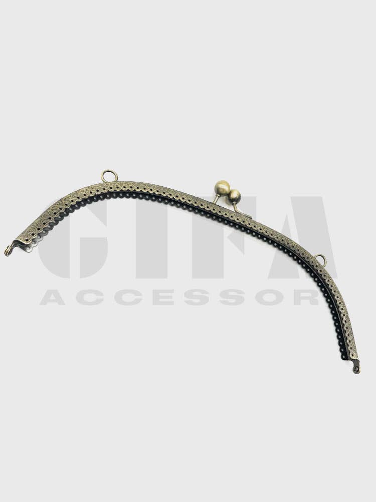 Gifa Accessori - Wholesale Cocktail/Statement Ring - Click clack Ring cm 25.5 Brushed brass2