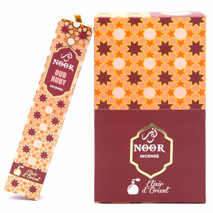 Incenso Noor Oud Ruby por atacado de Siesta