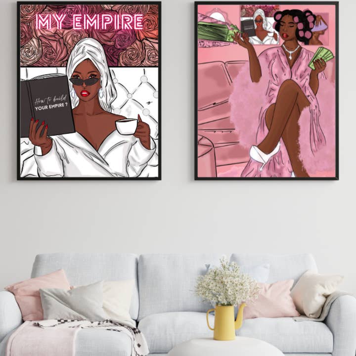 Plakate - Empire für den Großhandel von Afro Garden