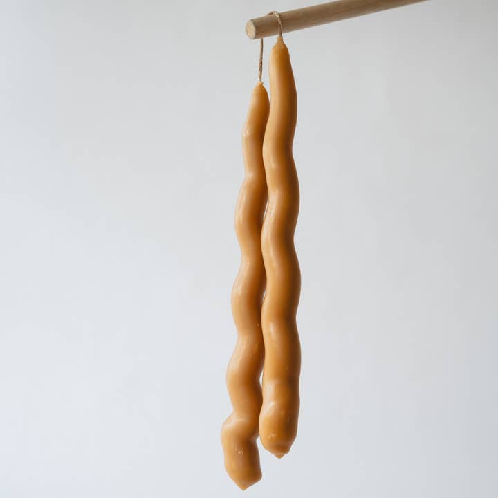 folk&lore - Wholesale Tapered Candle/Candlestick - Wavy Taper