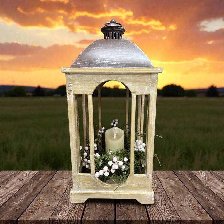 Wholesale Home Decor - Wholesale Lantern - Glassless Lantern 24in1