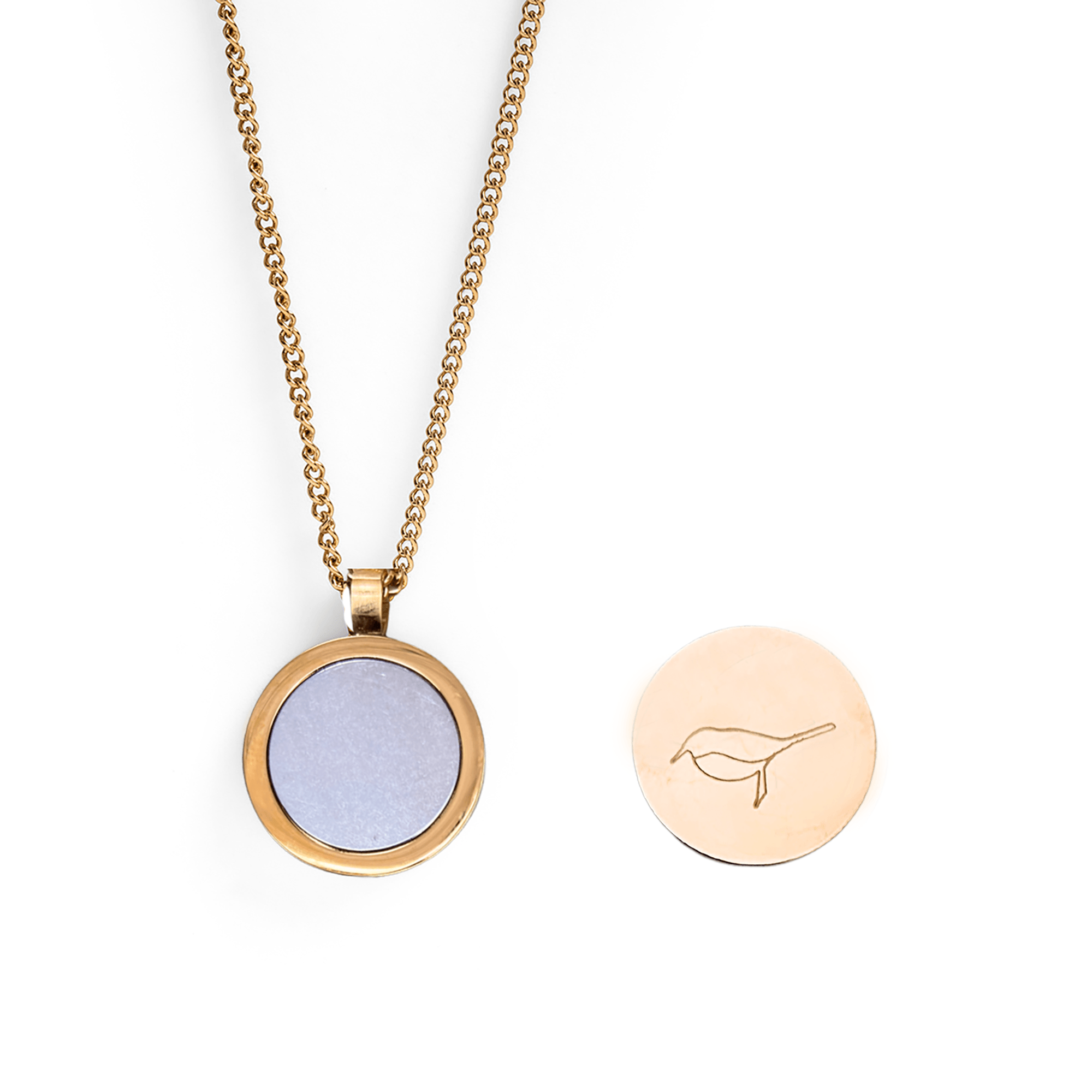 Birdie Girl Golf - Wholesale Pendant/Charm Necklace - Sweet Birdie Golf Ball Marker Necklace1