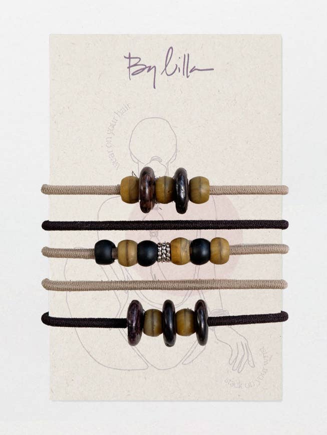 ARENA - ARMBÄNDER / HAARGUMMIS / 5ER-PACK / FRÜHLING / SOMMER für den Großhandel von By Lilla