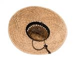 DNMC - Wholesale Straw Hat - Women's - UPF 50+ Palm Leaf Straw Lifeguard Hat - Made in Mexico6