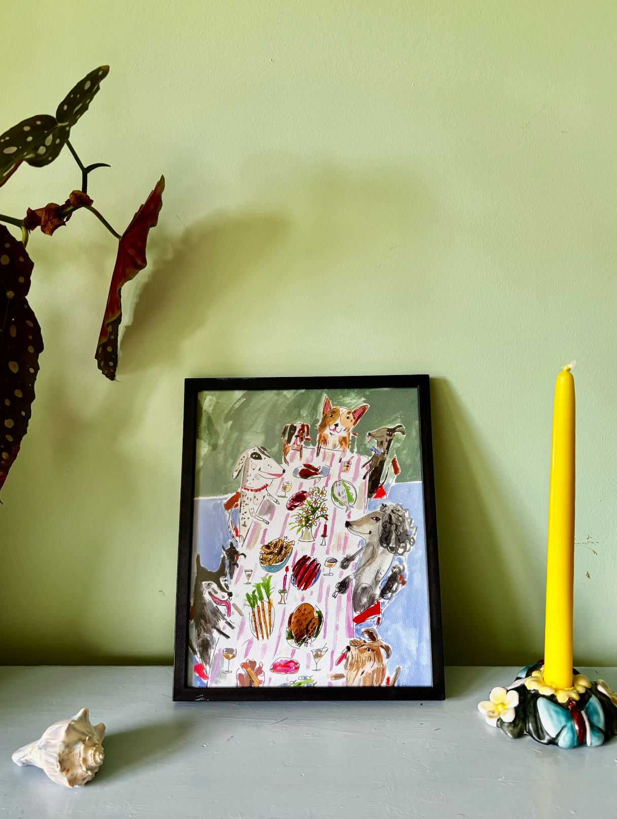 ELIZABETH GRAEBER art + illustration - Wholesale Art Print - Dog Party Print2