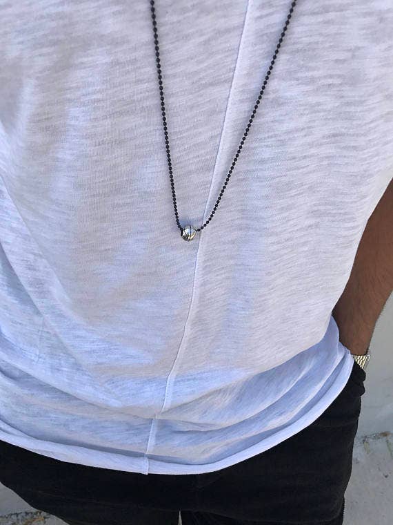 Christina Christi - Wholesale Pendant/Charm Necklace - Mens Necklace Basketball, Silver Necklace, Basketball Charm,6