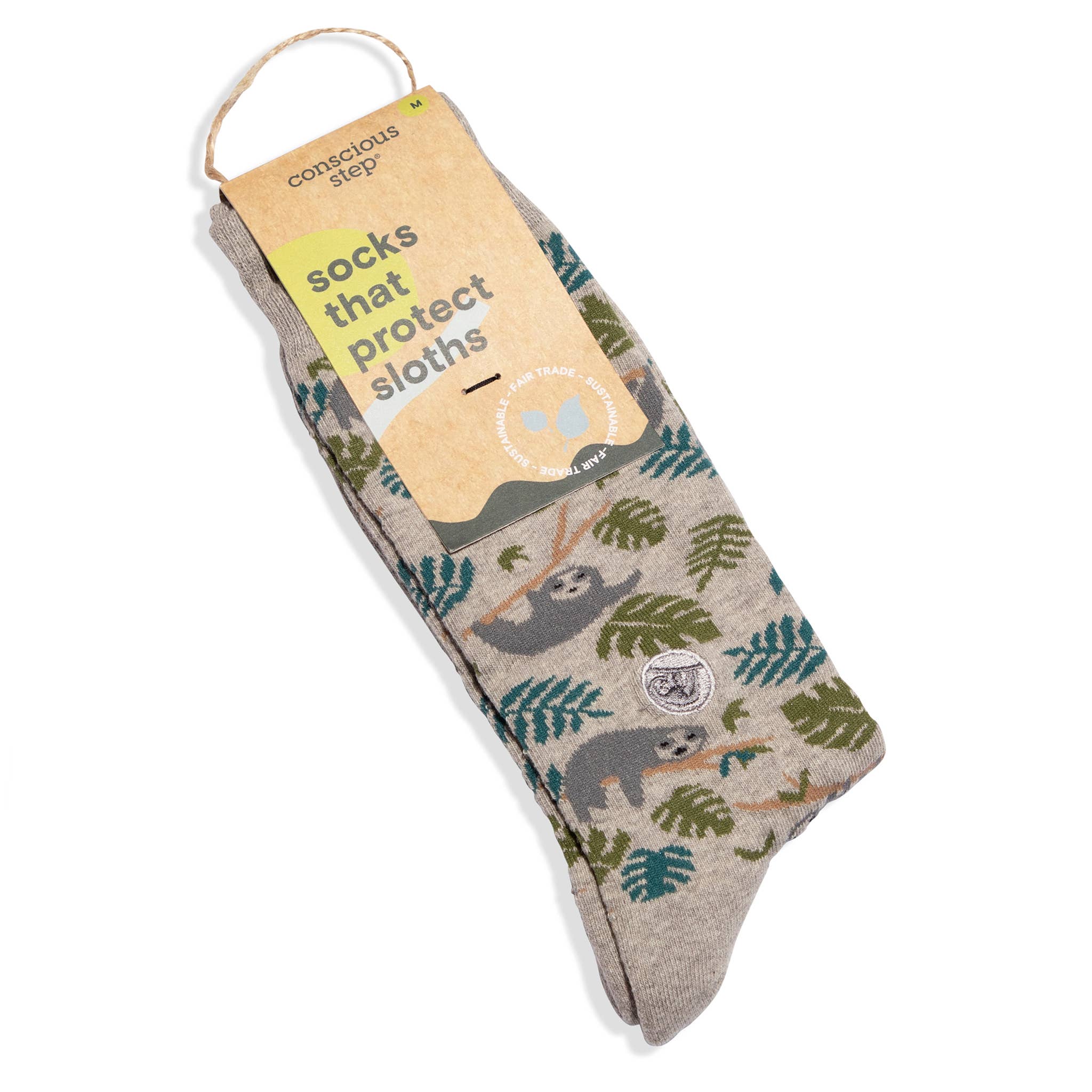 Conscious Step - Wholesale Socks - Unisex - Socks that Protect Sloths1