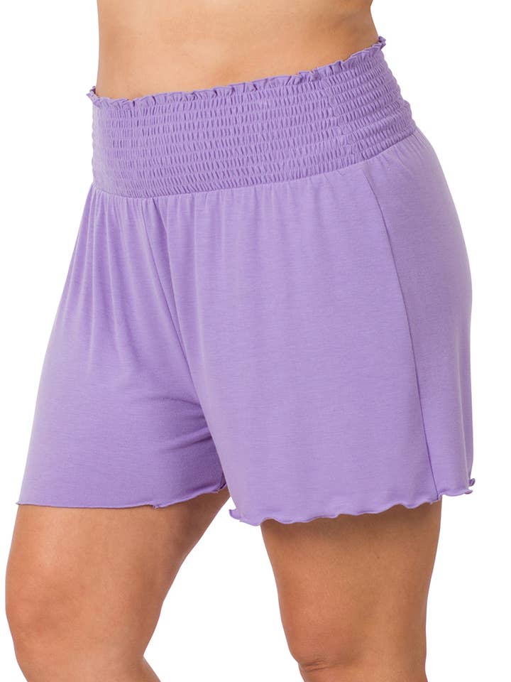 42POPS - Wholesale Shorts - Women's - `" Plus Drawstring Shorts6