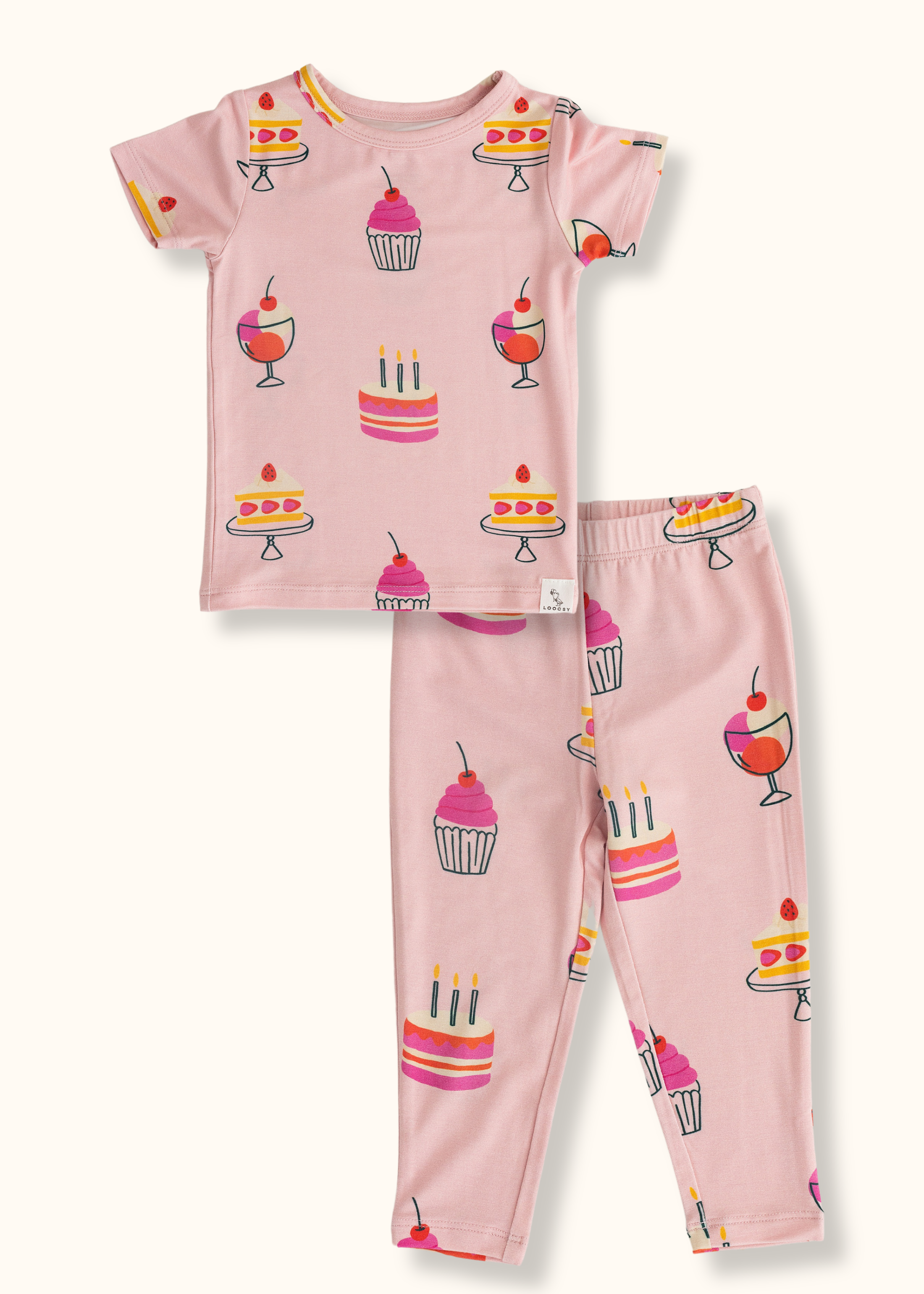 Loocsy LLC - Wholesale Sleepwear Set - Kids - Birthday Cake Pajama Set0