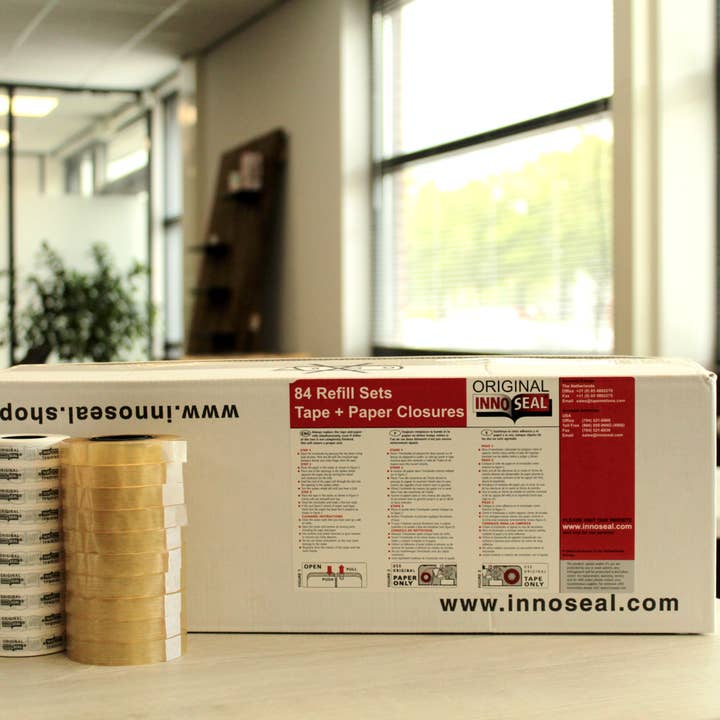 Innoseal - Wholesale Tape Dispenser - Innoseal Refill Large Box (84 Sets)4