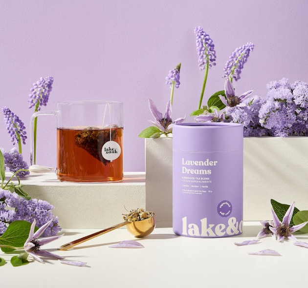 Lake & Oak Tea Co. - Wholesale Loose Tea - Lavender Dreams - Superfood Tea Blend1