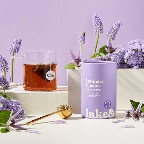 Lake & Oak Tea Co. - Wholesale Loose Tea - Lavender Dreams - Superfood Tea Blend1