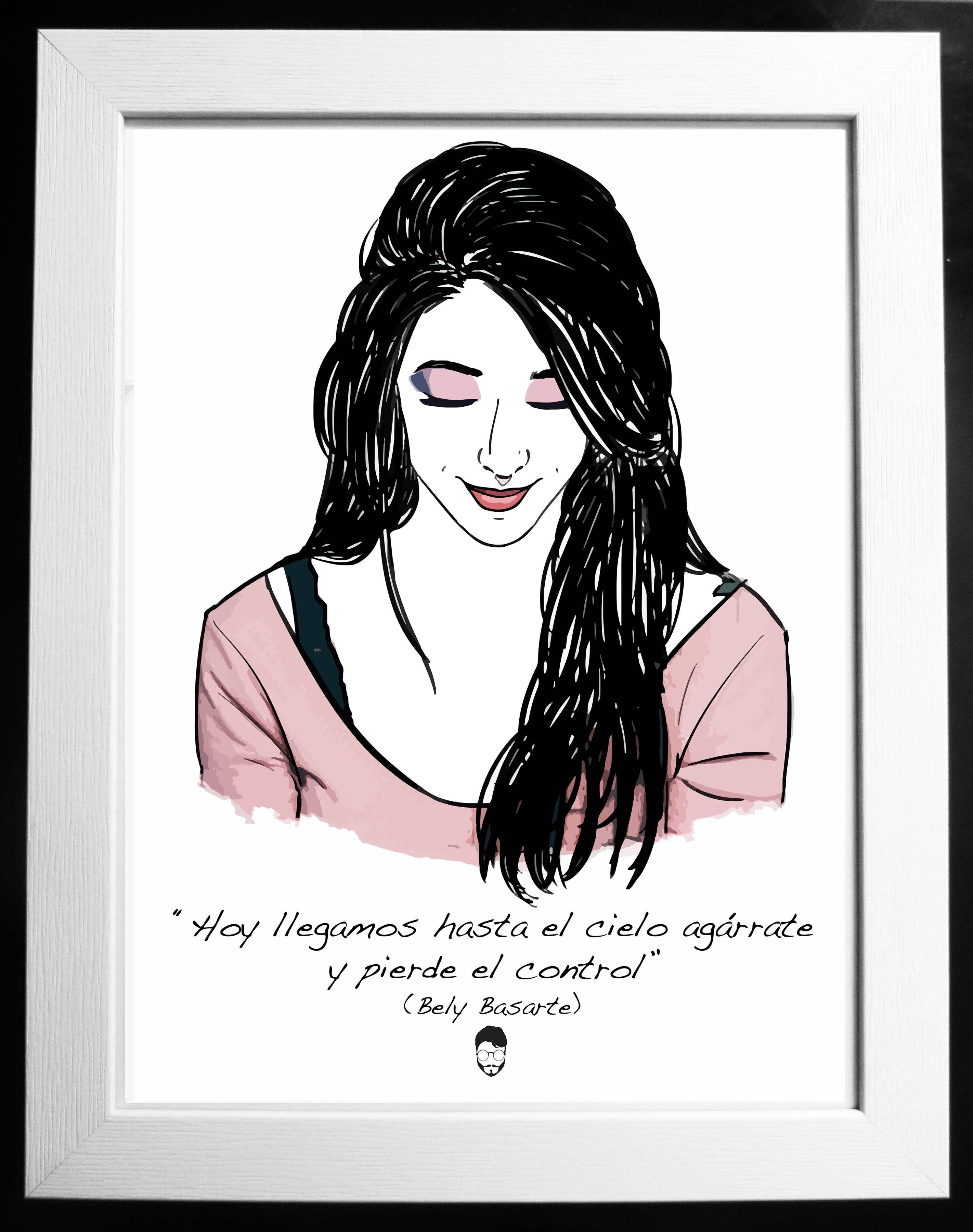 El loco del Pelo Rizo – wholesale Konsttryck – Bély Basarte0