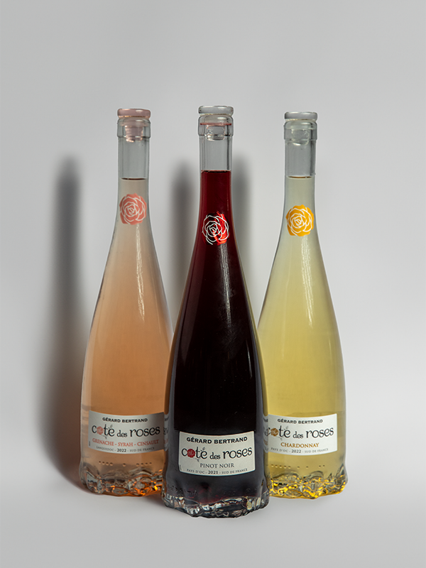 Gérard Bertrand - Wholesale Red Wine - Cote des Roses rosé box set, Light Red and Chardonnay3