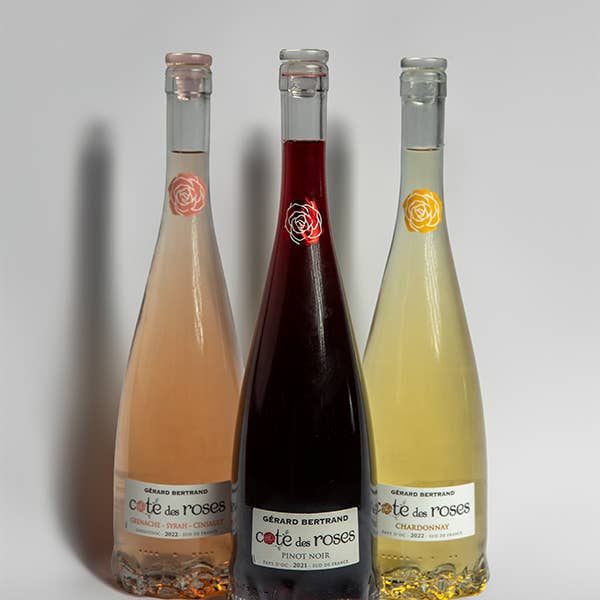 Gérard Bertrand - Wholesale Red Wine - Cote des Roses rosé box set, Light Red and Chardonnay3