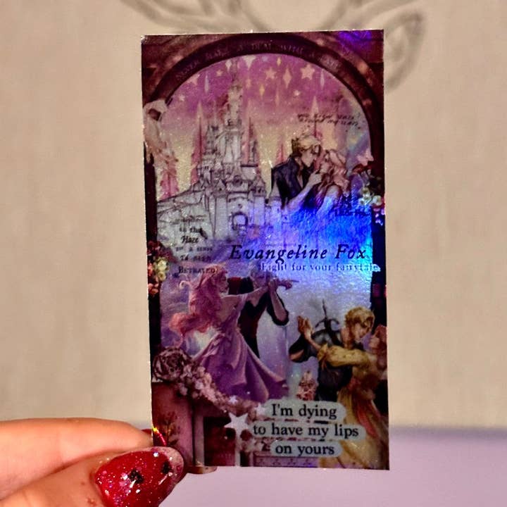 Awfullynerdy.co - Wholesale Sticker - Once Upon a Broken Heart Holographic Collage Sticker1