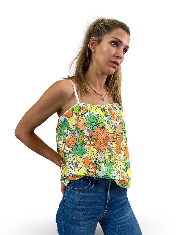Citrus Tank for wholesale by Sur La Vague