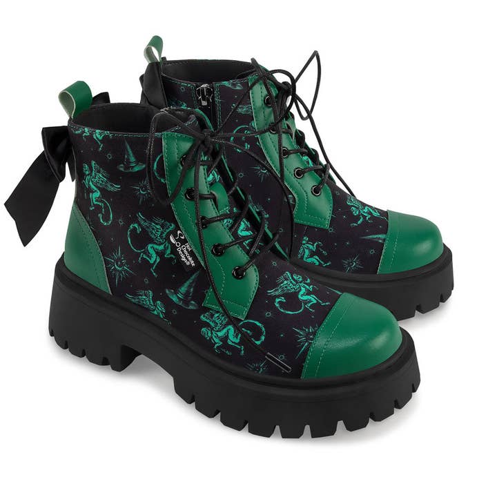 Emerald Witch Women's Boots for wholesale by Hot Chocolate Design