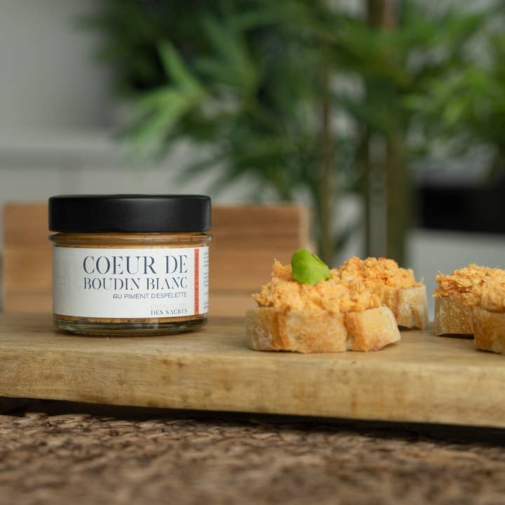 Conserverie des Sacres - Wholesale Pork - Heart of White Sausage with Espelette Pepper2