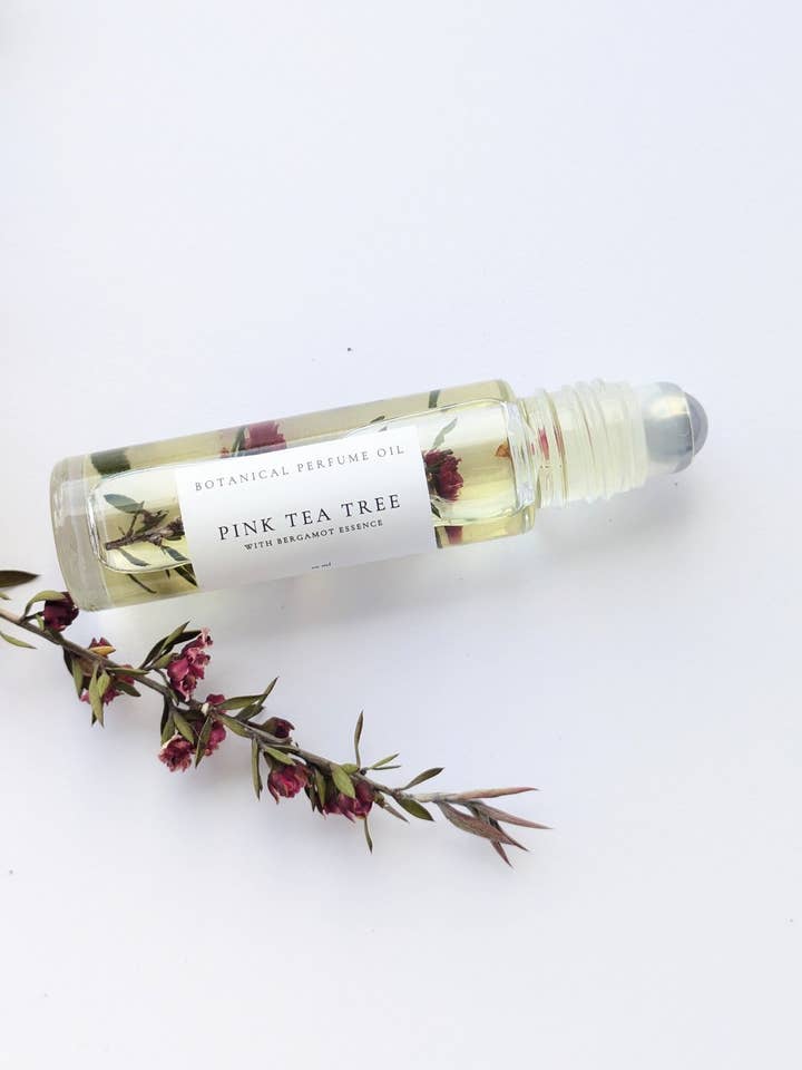 Perfume Pink Tea tree with bergamot 10ml roll on for wholesale by Naturopathic Alchemy