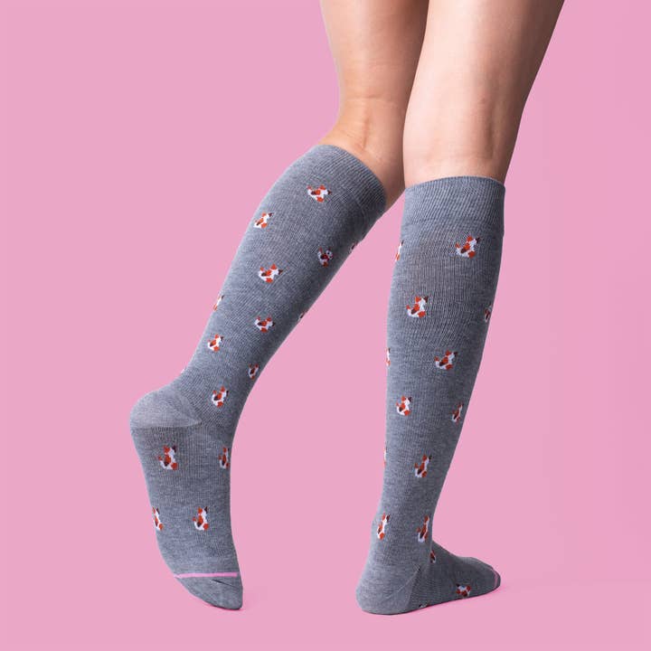 Dr. Motion – wholesale Socks – Women's – Cats | Knee-High Compression Socks For Women