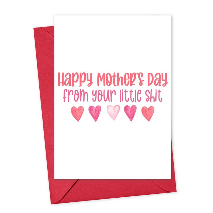 R is for Robo - Wholesale Mother's Day Card - Funny Mothers Day Card from Kids Profanity Gifts for Mom